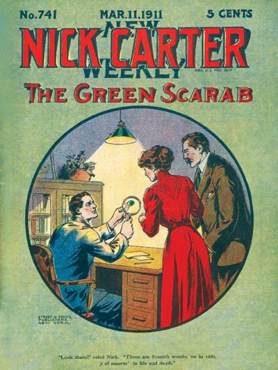 Книга Nick Carter #741 - The Green Scarab (Carter Nicholas)