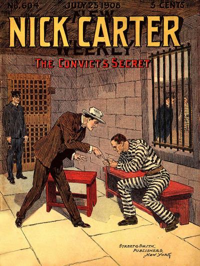 Книга Nick Carter #604: The Convict's Secret (Carter Nicholas)