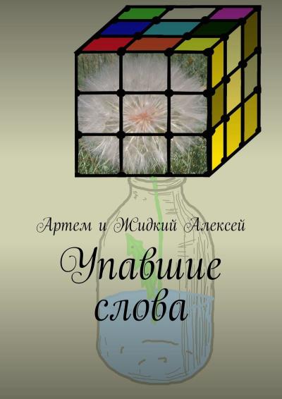 Книга Упавшие слова (Артём и Жидкий Алексей)