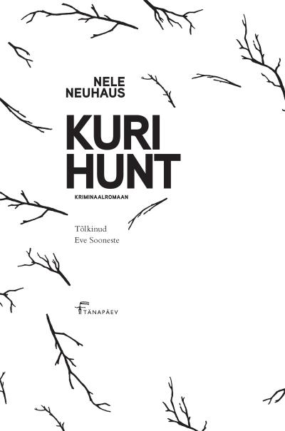 Книга Kuri hunt (Nele Neuhaus)