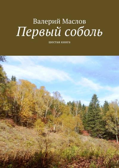 Книга Первый соболь. Шестая книга (Валерий Маслов)