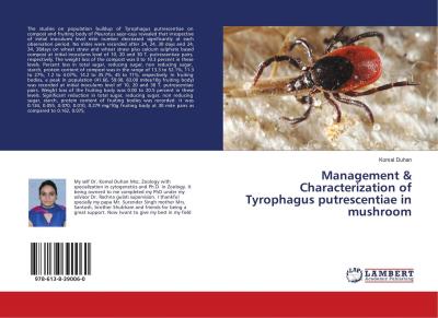 Книга Management & Characterization of Tyrophagus putrescentiae in mushroom ()