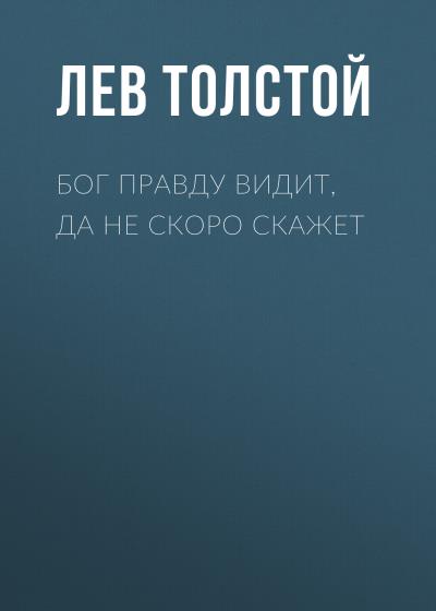 Книга Бог правду видит, да не скоро скажет (Лев Толстой)