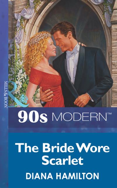 Книга The Bride Wore Scarlet (Diana  Hamilton)