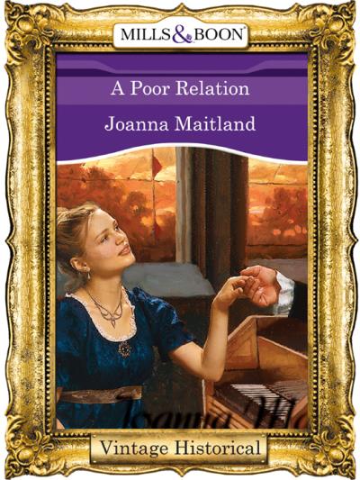 Книга A Poor Relation (Joanna  Maitland)