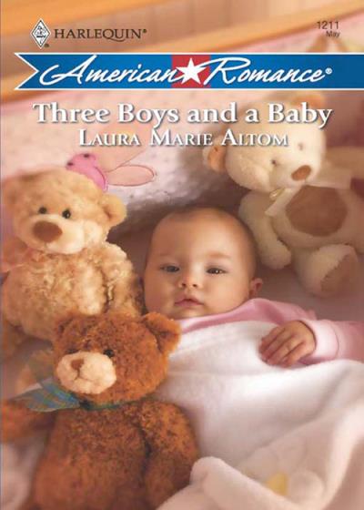 Книга Three Boys and a Baby (Laura Altom Marie)