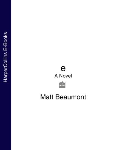 Книга e: A Novel (Matt  Beaumont)