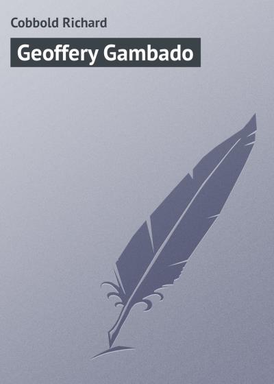 Книга Geoffery Gambado (Cobbold Richard)