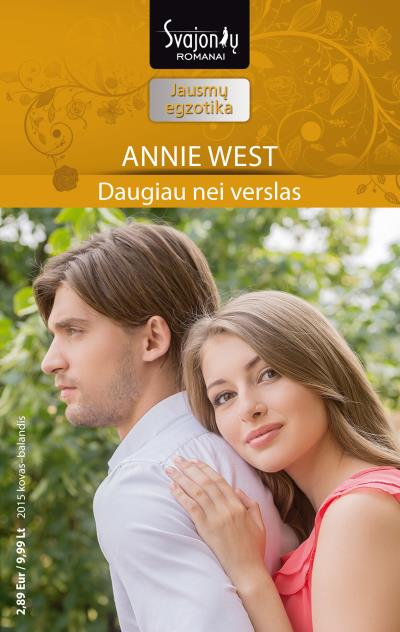 Книга Daugiau nei verslas (Annie West)