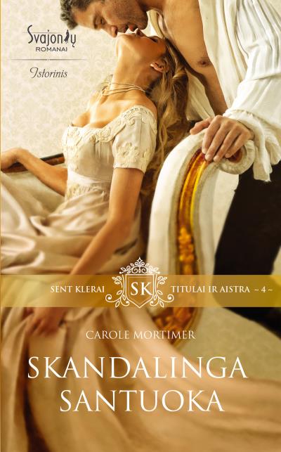 Книга Skandalinga santuoka (Кэрол Мортимер)