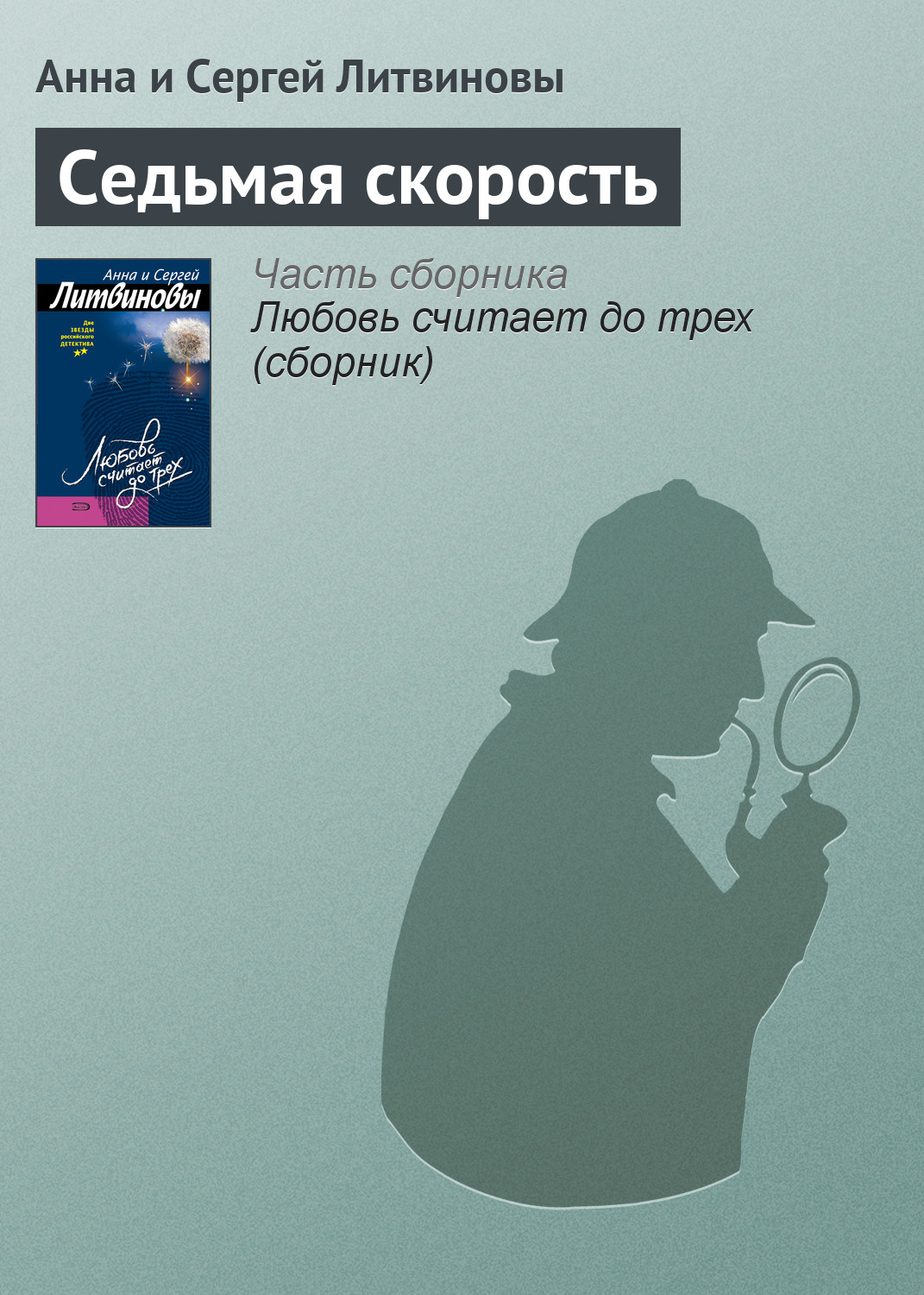 Книга Седьмая скорость (Анна и Сергей Литвиновы)