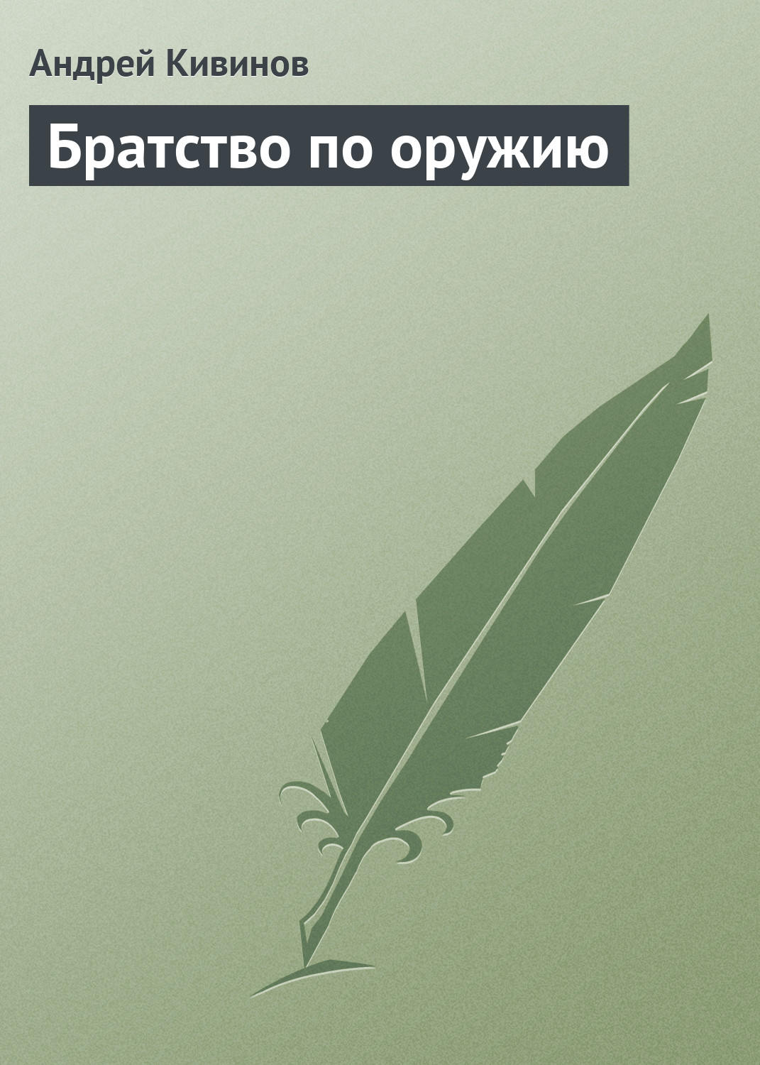 Книга Братство по оружию (Андрей Кивинов)